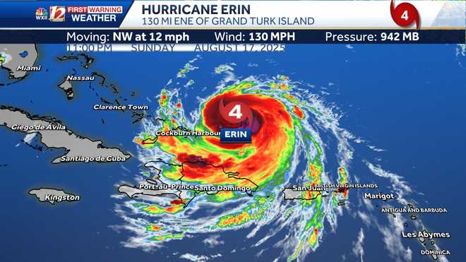 tropical advisory national hurricane center wxii12 weather