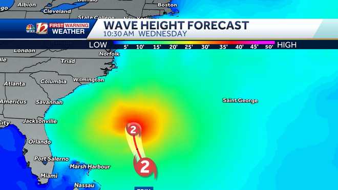 tropical enhanced satellite image