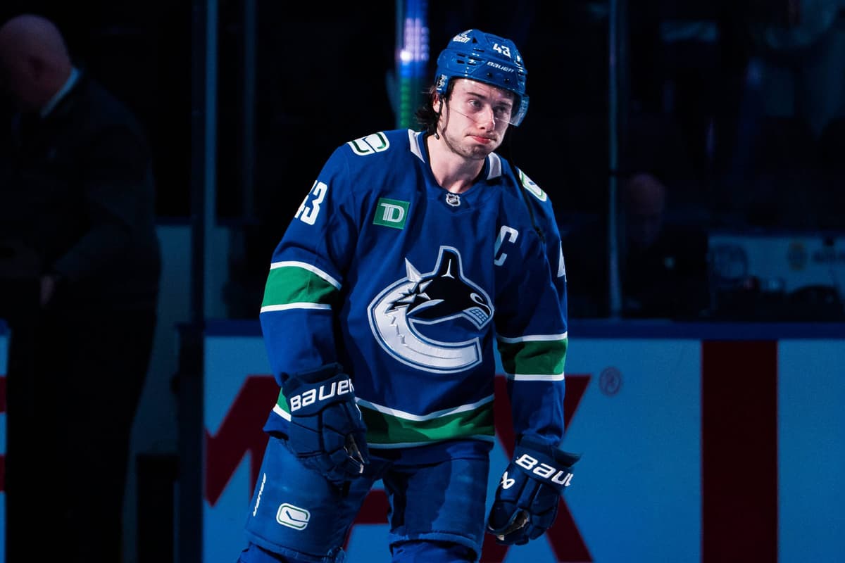 Canucks’ Quinn Hughes named top rated left defenseman in EA Sports NHL 26