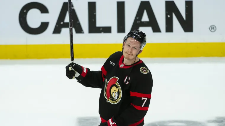 Senators' Brady Tkachuk speaks out about sports bettors on Venmo image