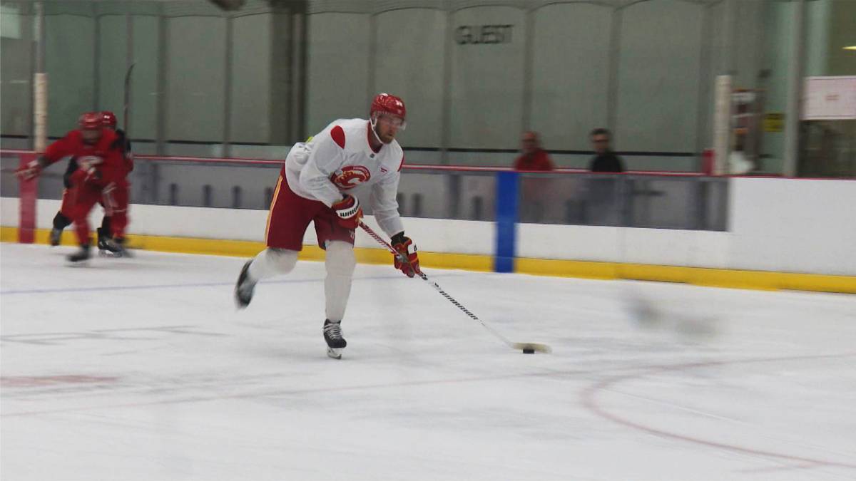 Click to play video: 'Huberdeau has high hopes heading into Calgary Flames training camp'
