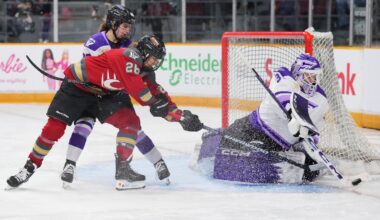 Emily Clark (left) helped Ottawa reach the PWHL championship before falling in four games to Minnesota, earning her the largest single-season salary in the league.