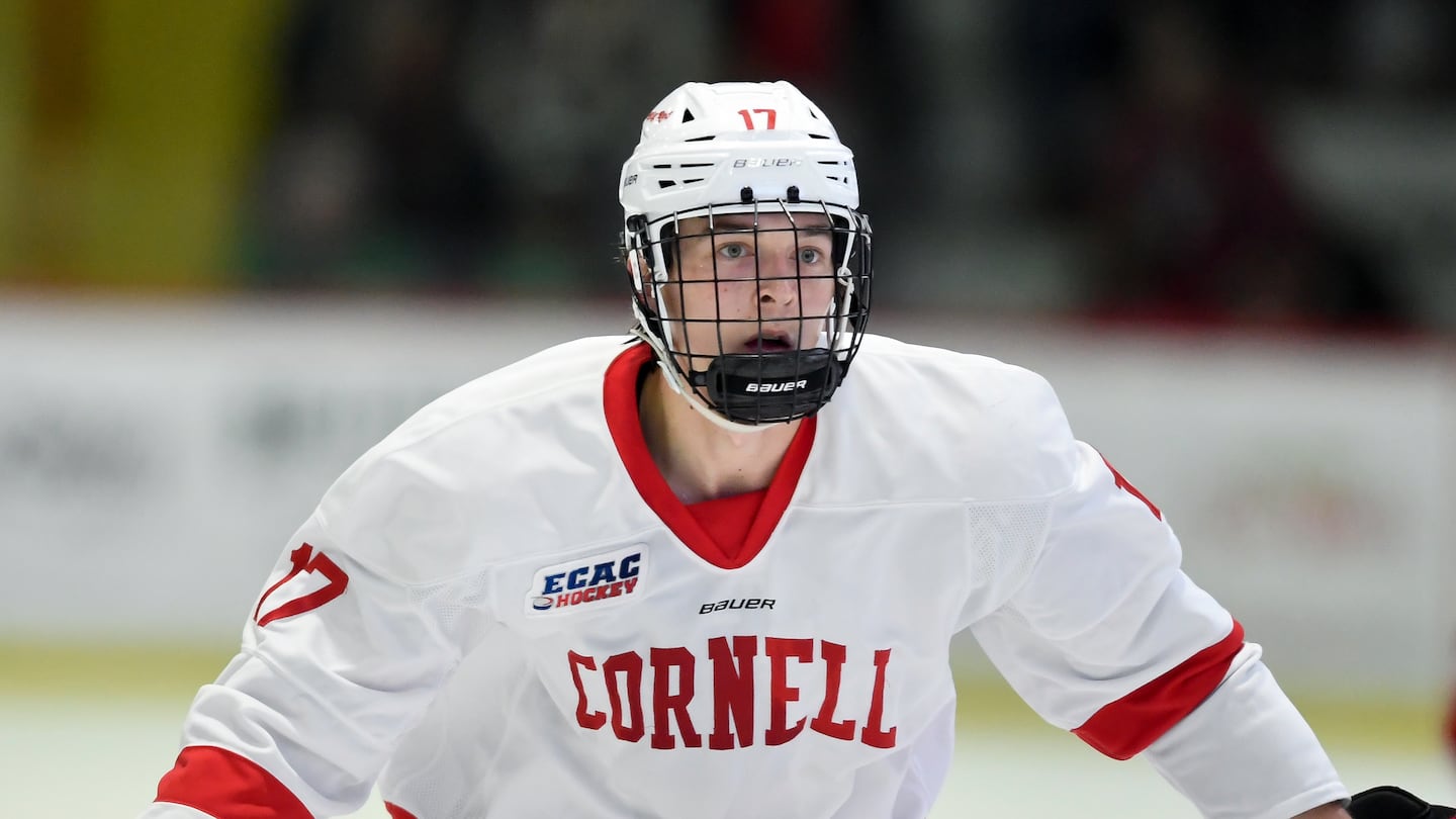 Bancroft collected 36 goals and 79 points in 103 games at Cornell.