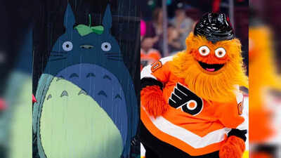 Ghibli creatures as NHL mascots: What if Totoro replaced Gritty as the Philadelphia Flyers' mascot?