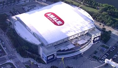 Home of Tampa Bay Lightning now named Benchmark International Arena