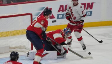 Knight stops 20 shots, Florida Panthers rolls past Carolina 6-0 for 2nd win over Hurricanes in as many days