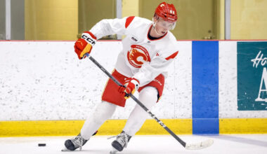Calgary Flames draft pick Theo Stockselius has inspiring back-story, bright future