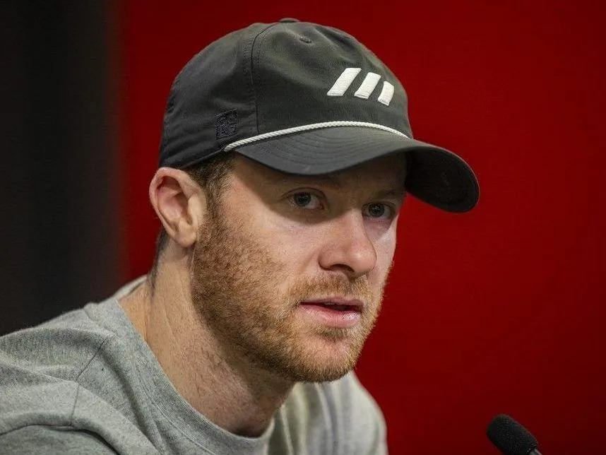  Ottawa Senators defenceman Nick Jensen spoke to media at the Canadian Tire Centre on Saturday, May 3, 2025.