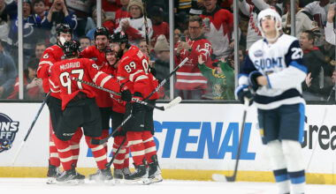 Canada 4 Nations USA rematch Finland...