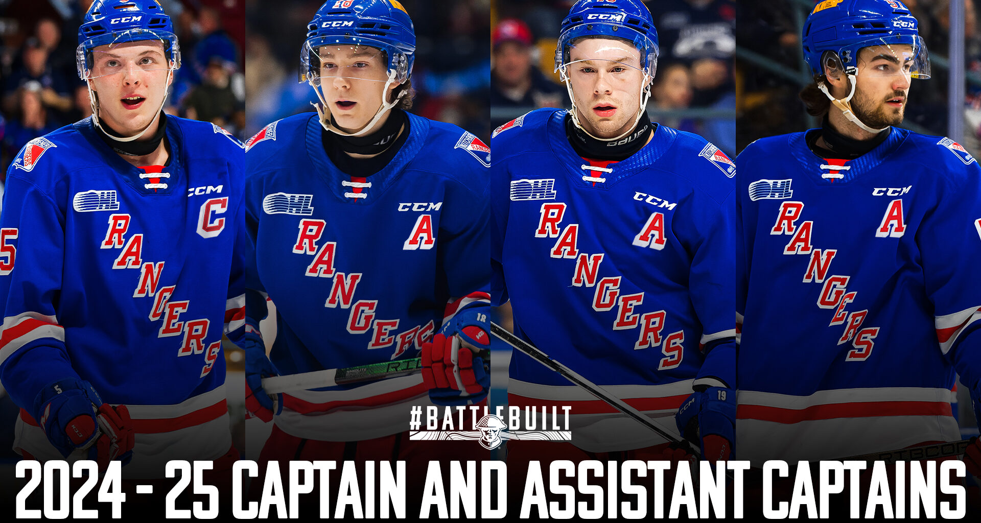 Rangers Announce Captain and Leadership Team for the 2024-25 Season
