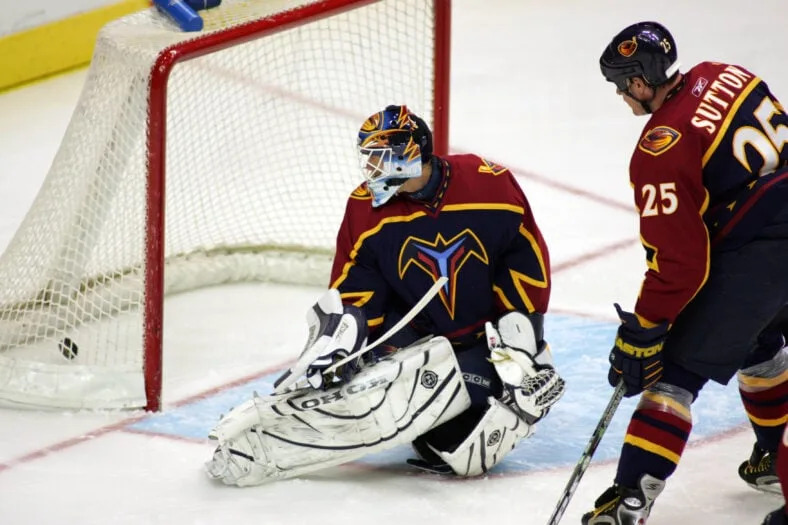 NHL: Washington Capitals at Atlanta Thrashers