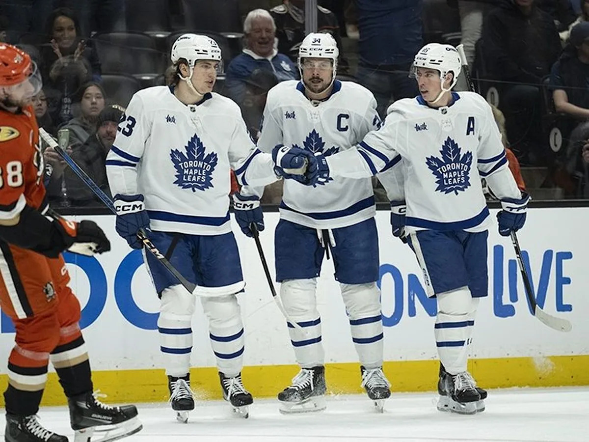 Matthew Knies keen to see who replaces Mitch Marner on Leafs top line