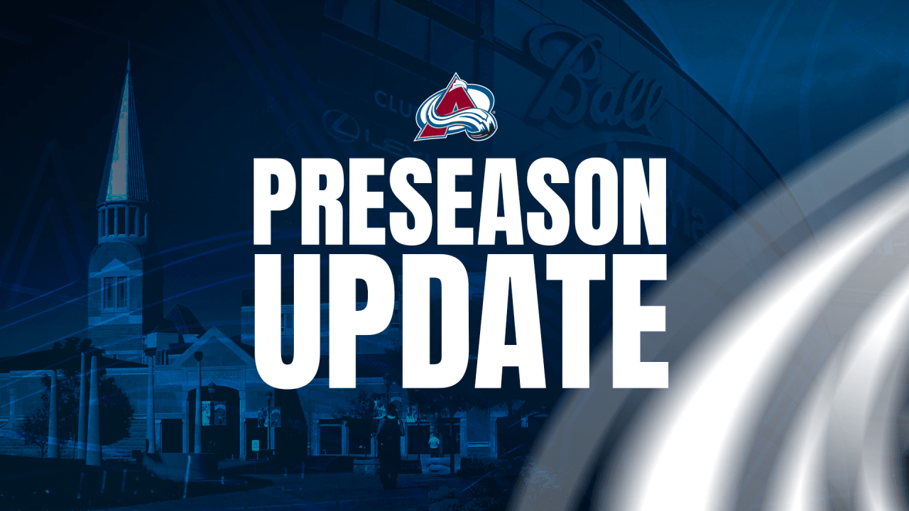 Avalanche-Mammoth Preseason Split-Squad Details Announced 