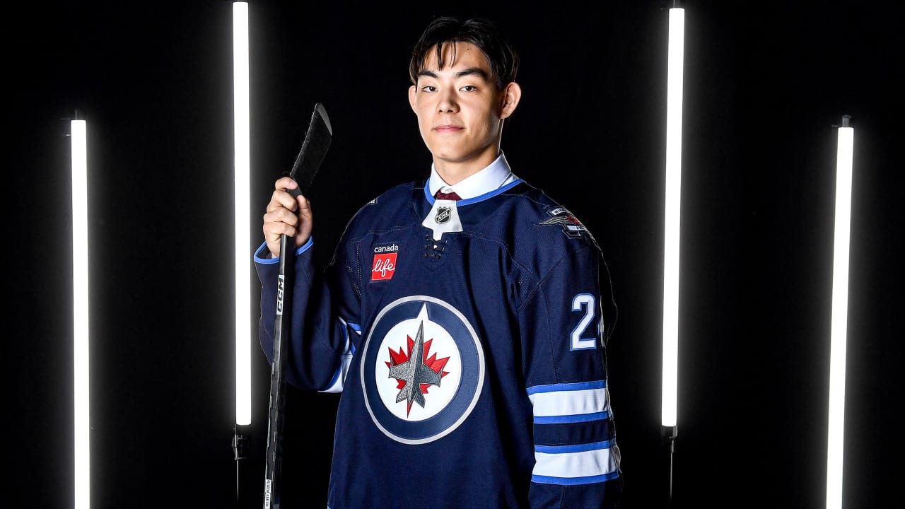 He makes NHL history, signs entry-level contract with Jets