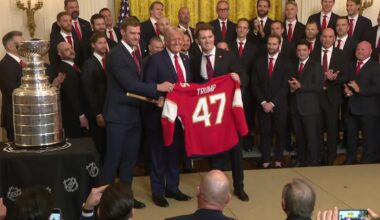 Trump hosts Stanley Cup champion Florida Panthers at White House