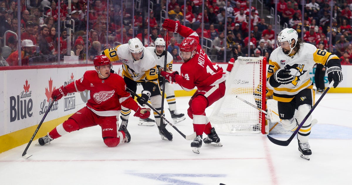Detroit Red Wings suffer 6-3 loss to Pittsburgh Penguins