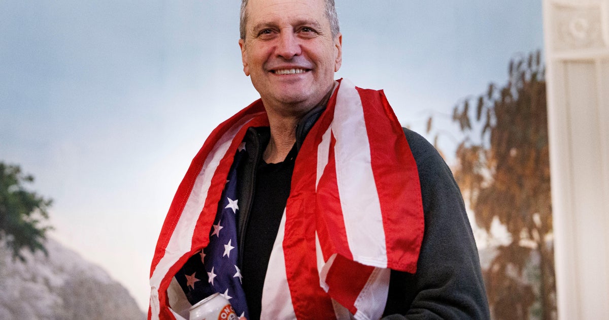 Marc Fogel attends Penguins-Blue Jackets game