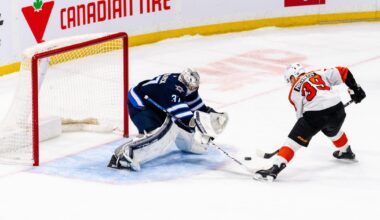 Rookie Matvei Michkov scores in shootout to lift Philadelphia Flyers to 2-1 win over Winnipeg Jets