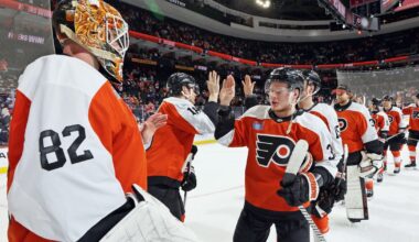 Jamie Drysdale, Ivan Fedotov help Philadelphia Flyers beat Predators for 3rd straight win under Brad Shaw