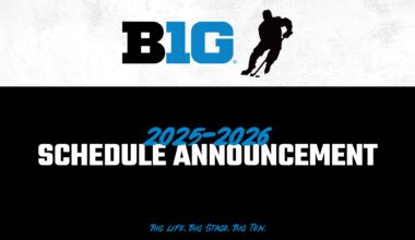 Big Ten Conference Announces 2025-26 Hockey Schedule