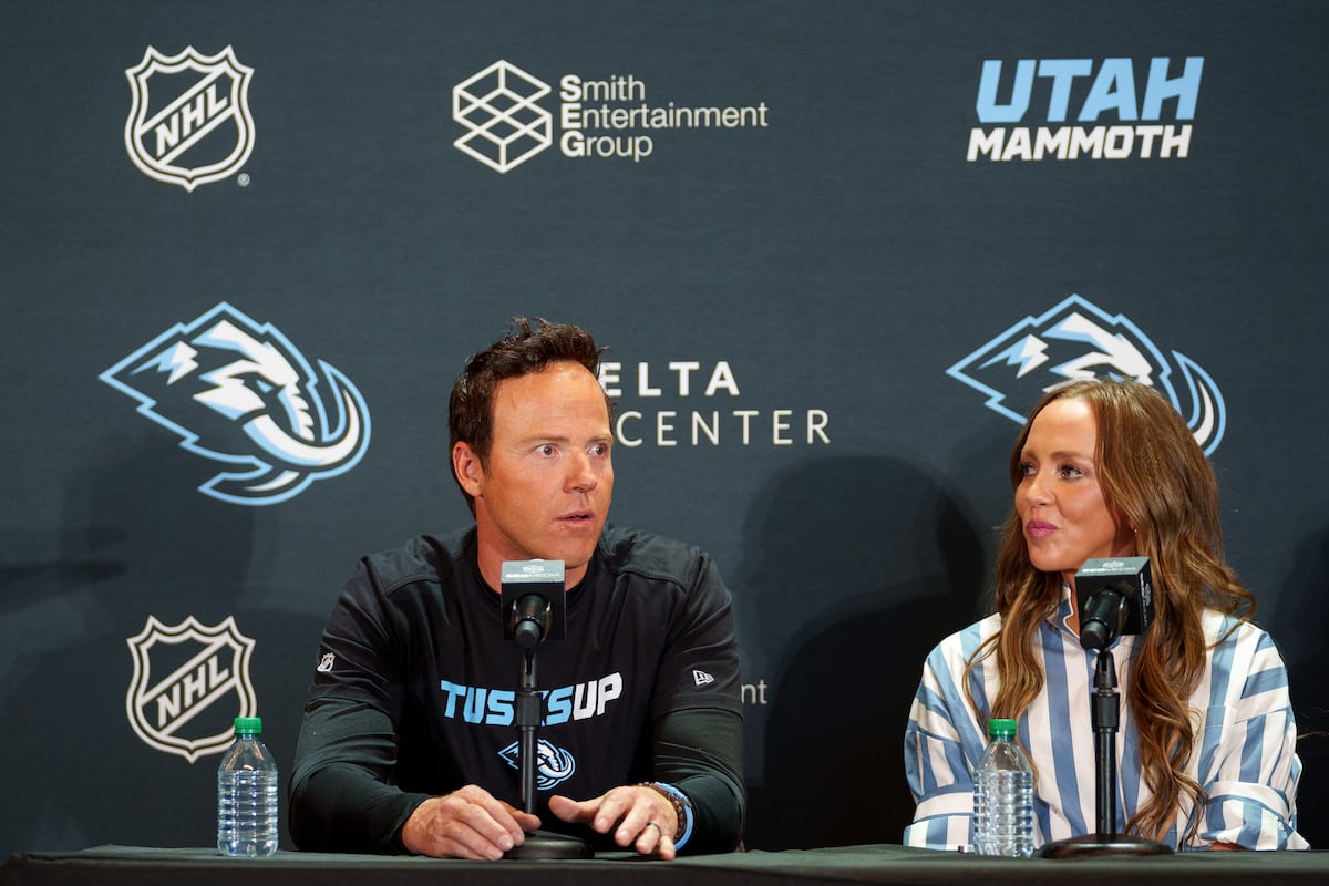 Trademark fight brews between Utah Mammoth NHL team and Mammoth Hockey gear company