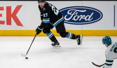 Barrett Hayton scores game-winner as Utah Hockey Club beats Sharks at Delta Center