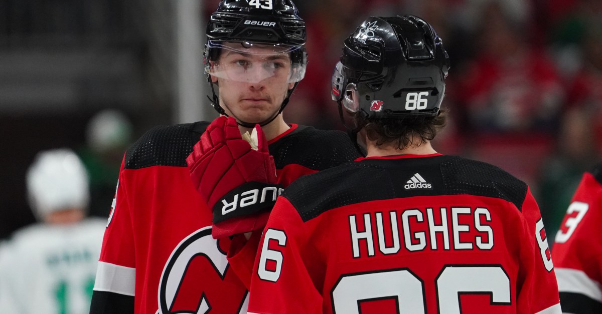 On Luke Hughes, Extensions, and Internal Caps for the New Jersey Devils