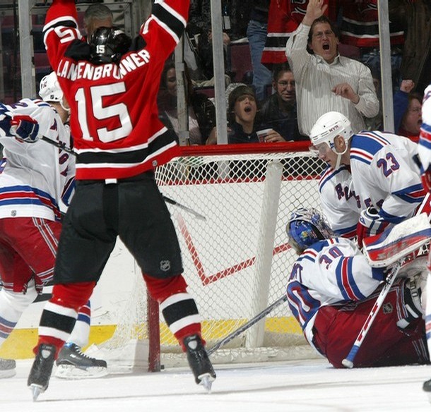 History of the New Jersey Devils & Rangers Rivalry Through the Decades - The Hockey Writers - Hockey History