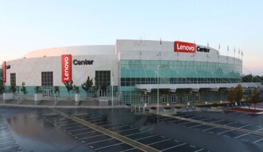 A rendering of the Lenovo Center. (Lenovo)