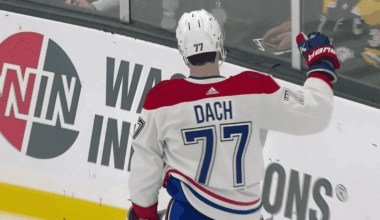 montreal canadiens forward kirby dach