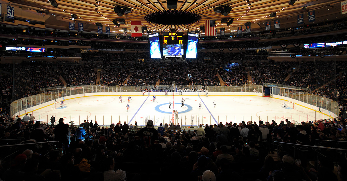 New York Rangers via ScoreBig