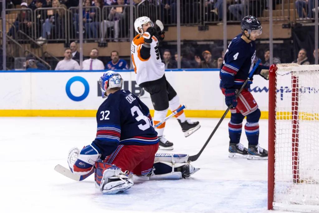 Rangers on brink of elimination after disastrous loss to Flyers