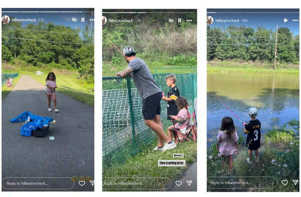 NHL- Vincent Trocheck enjoys a peaceful fishing day with kids during the NHL offseason