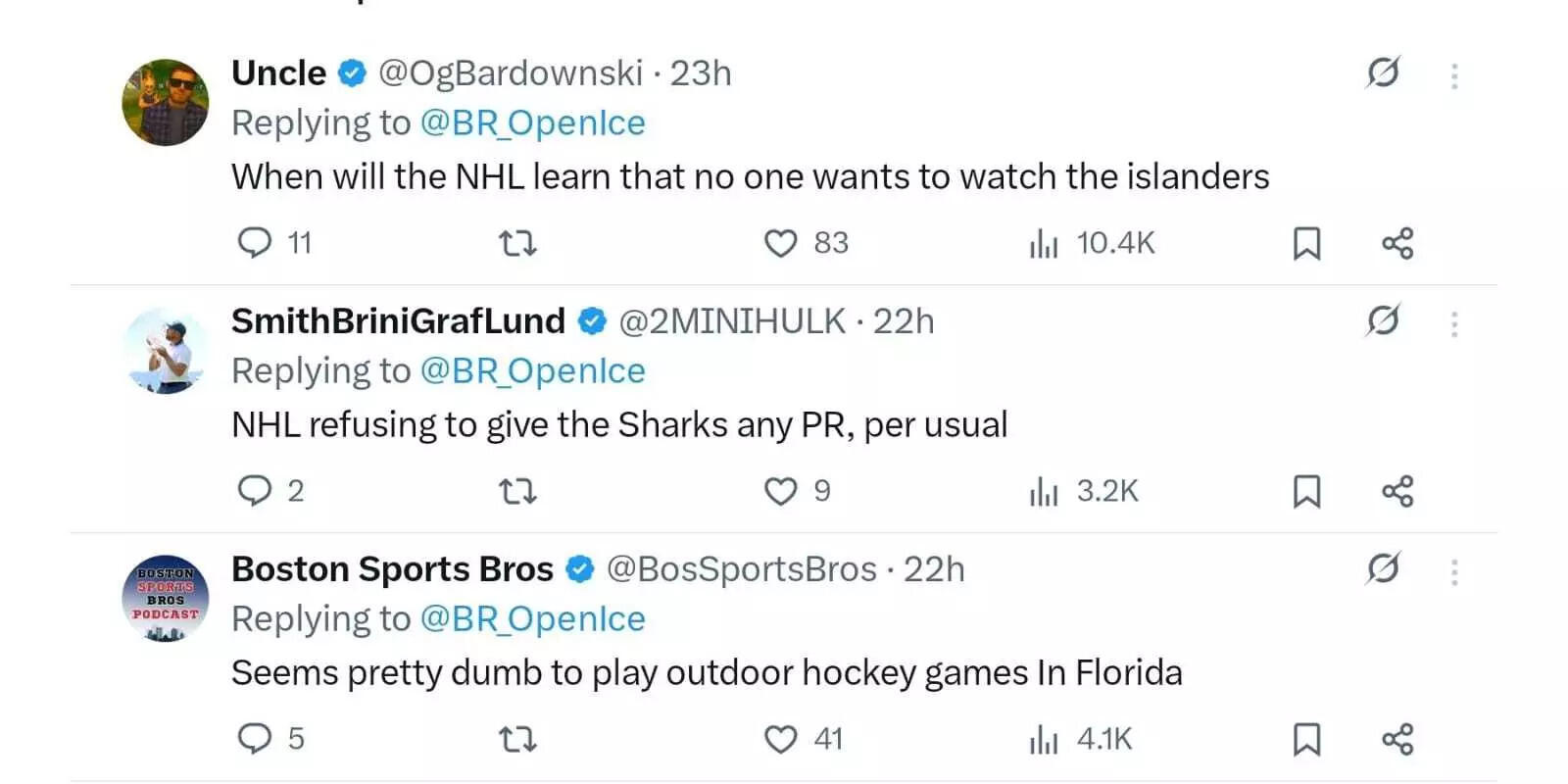 NHL's decision to host outdoor games in Florida as part of the 2026 Stadium Series has sparked skepticism among fans
