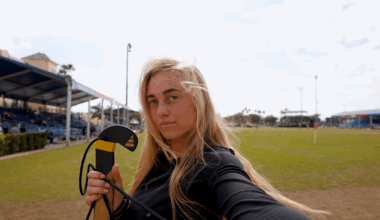 Boston College NIL icon Pia Serowik hosts field hockey practice at U-32