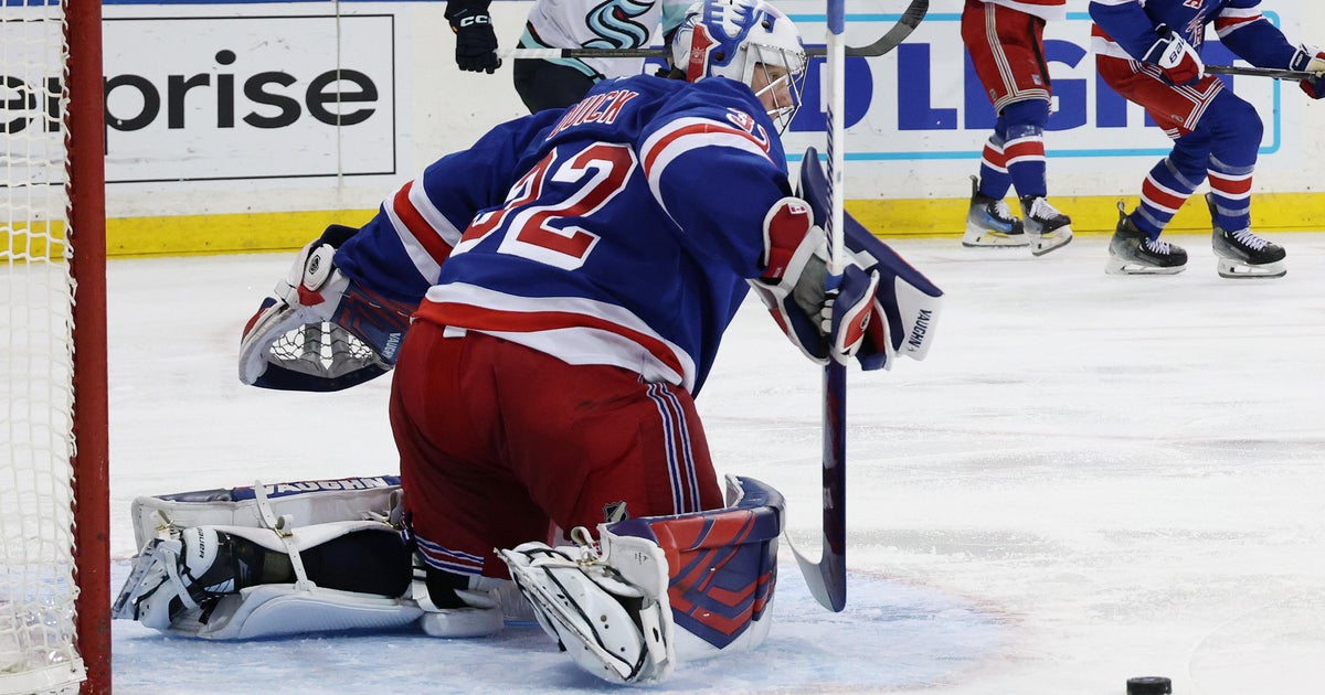 Rangers' tailspin continues as they blow 2-goal lead in home loss to Kraken