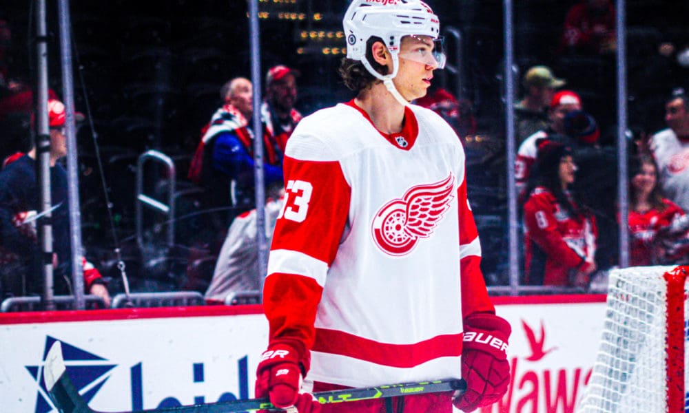 Moritz Seider, Red Wings