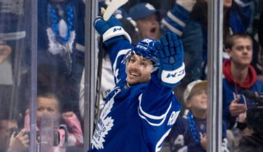 Maple Leafs settle with forward Nick Robertson to avoid arbitration