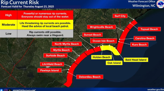 NC rip current risks hurricane erin nc rip current risks hurricane erin