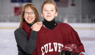A hockey mom’s quest to make ‘the best neck guard’ — and get players to wear it