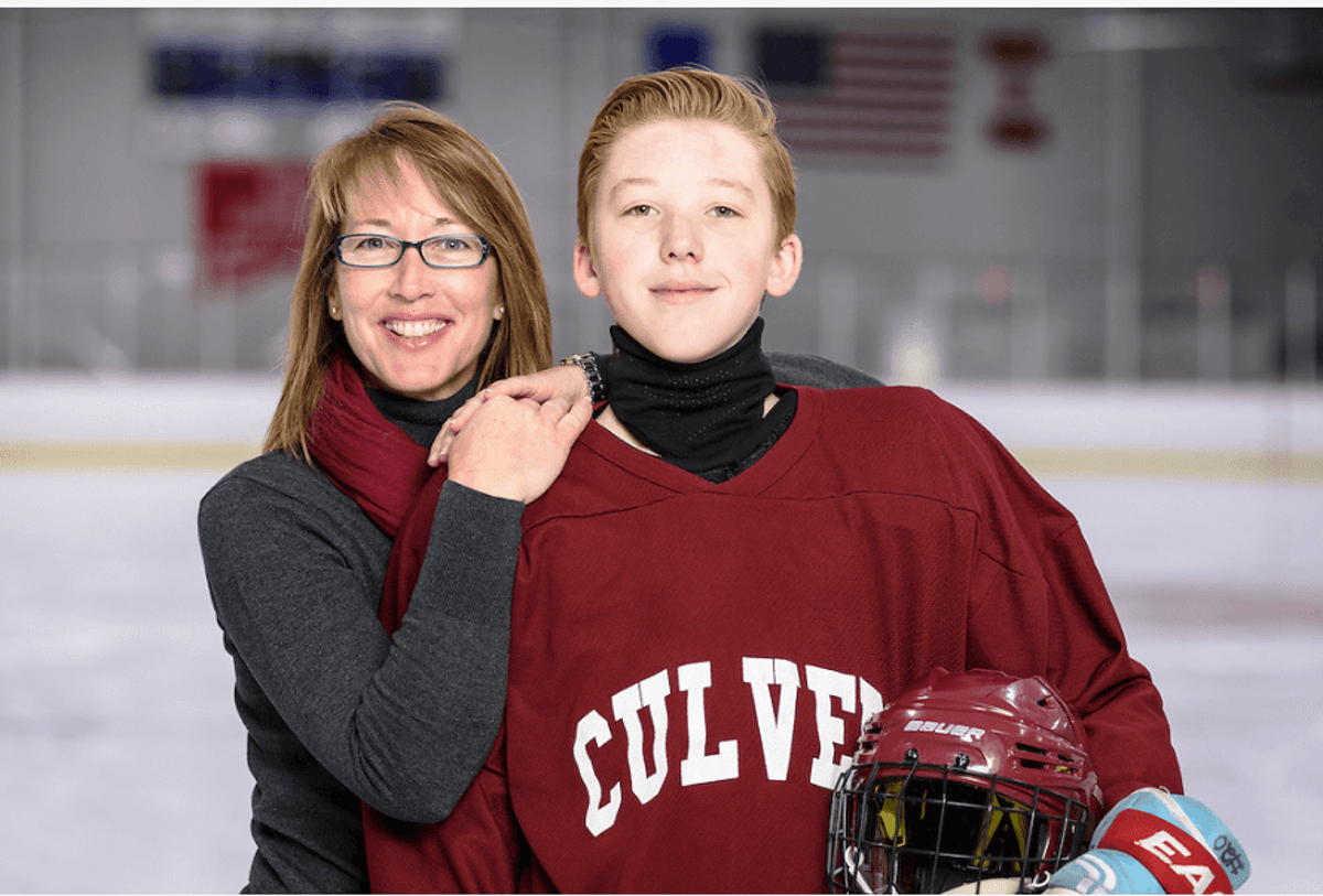 A hockey mom’s quest to make ‘the best neck guard’ — and get players to wear it