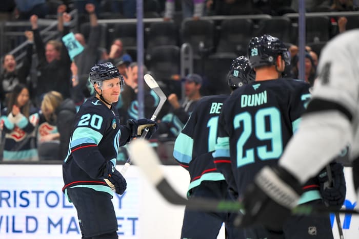 Seattle Kraken (four seasons)