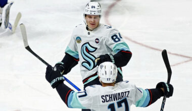 Kakko scores 2 in 3rd period, Seattle Kraken beat Sabres 6-2