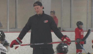 Andrei Svechnikov makes surprise appearance at the Hurricanes First Goal program :: WRALSportsFan.com