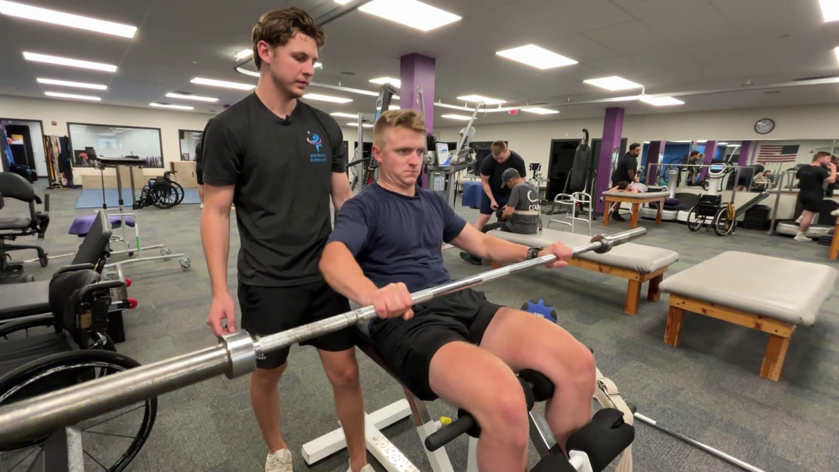 Paralyzed hockey player Jake Thibeault's new trainer is a childhood friend