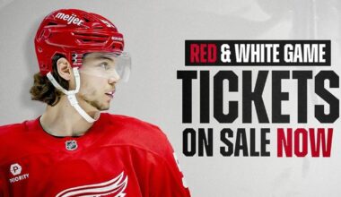 Grand Rapids Griffins | TICKETS FOR RED WINGS’ ‘RED & WHITE GAME’ IN…