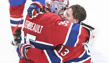 Cole Caulfield scores in OT to lift the Canadiens past the Sharks, 4-3