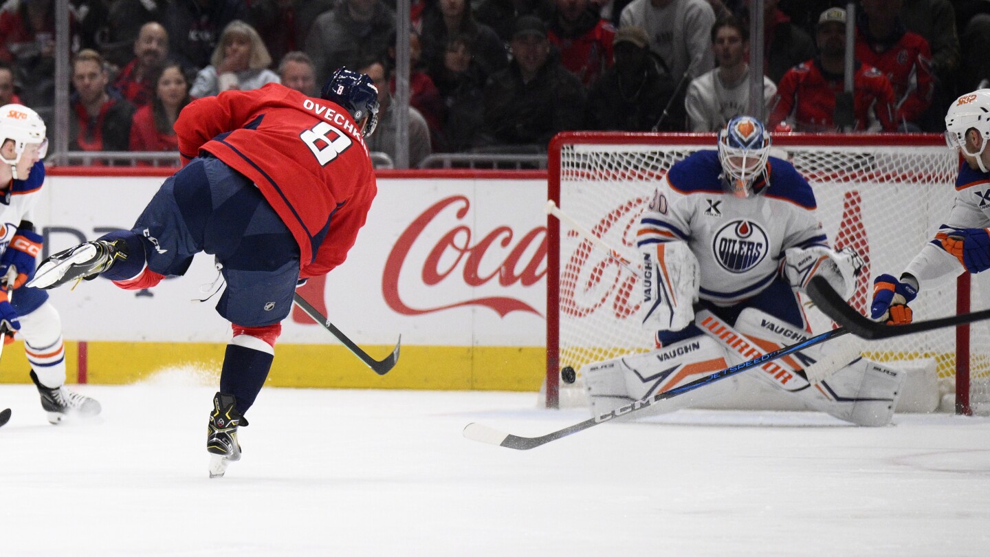 Ovechkin 13 away from breaking Gretzky's goals record