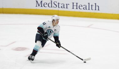 Defenseman Ryker Evans agrees to 2-year extension with Seattle Kraken