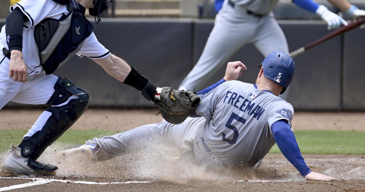 Dodgers manufacture enough offense to slip past Tampa Bay Rays